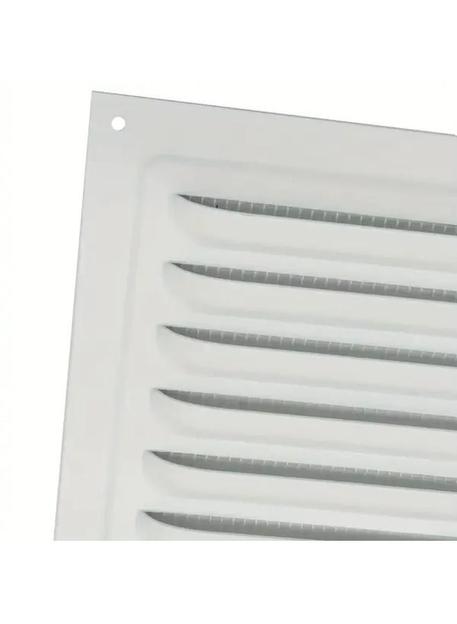 شبكة التهوية المعدنية البيضاء المربعة ثقيلة الواجب للداخل والخارج مشبك هواء - Image 5