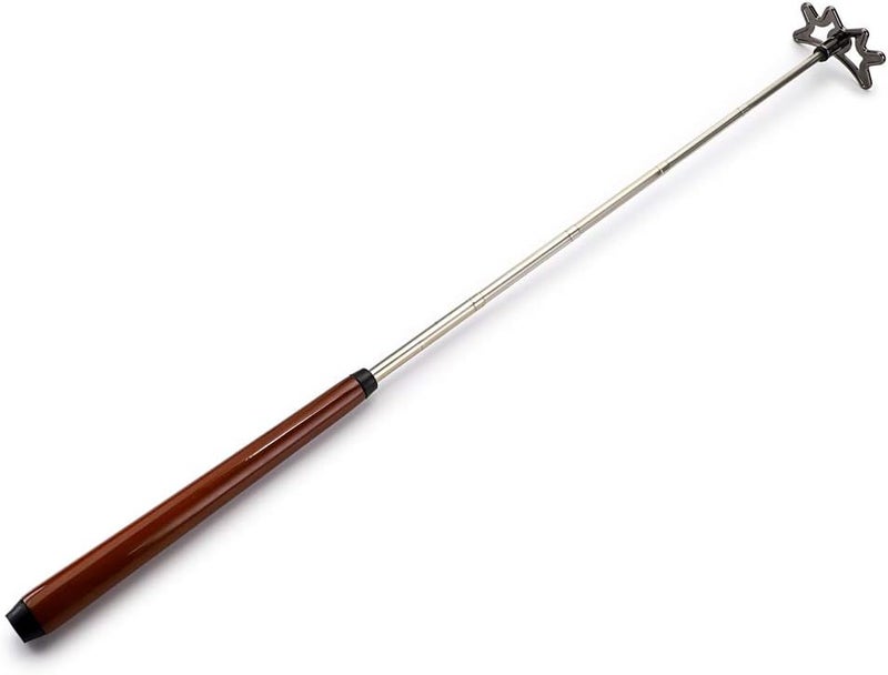 OwnMy Retractable Billiards Bridge Stick with Removable Bridge Head and Wood Handle, Pool Stick Length extends up to 35CM - 140CM, Billiards Pool Cue Accessory - Image 5