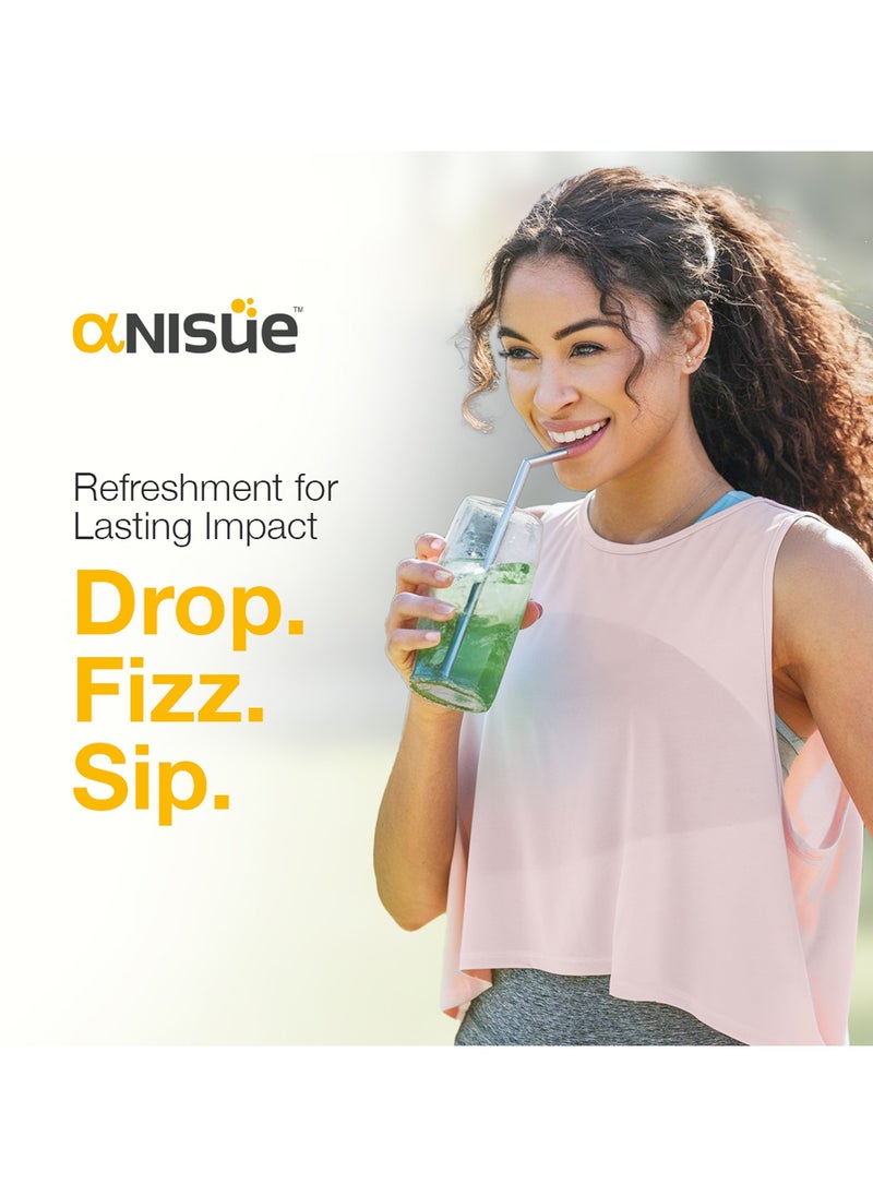 Anisue - Apple cider vinegar Tablets For Weight Loss | Cranberry Flavor | 100% Vegan | Apple Cider Vinegar Effervescent Tablets | Weight Loss Drink for Men & Women | Pack of 1 - 20 Tablets - Image 1