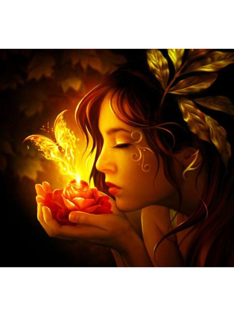 STRATEG DIY 5D Round Diamond Painting Multicolor - Image 1