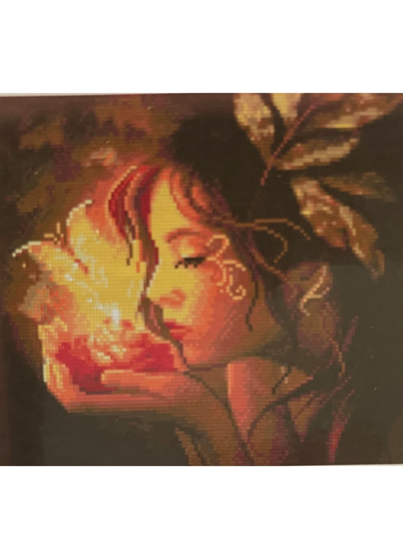 STRATEG DIY 5D Round Diamond Painting Multicolor - Image 2