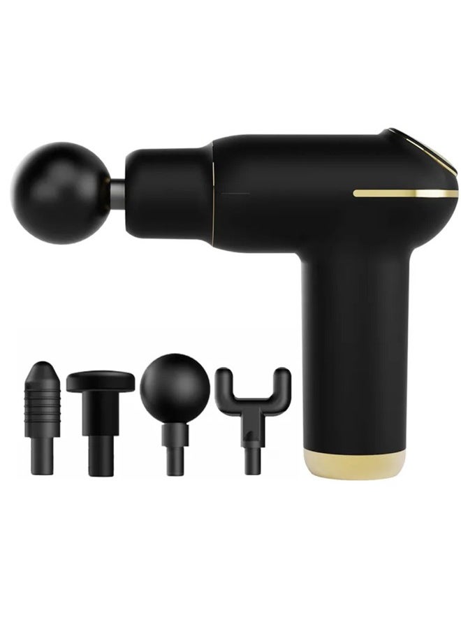 Fascial Electric Mini Massage Gun - 4 Interchangeable Heads, 3200 RPM, 1800mAh Battery, One-Button Operation - KH-580 - pzsku/ZF727559F0188761425C5Z/45/_/1733252242/c0a3372b-0ccf-4db4-ba2a-300a040d6fe1