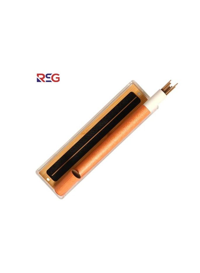 RSG – Oud Bakhoor Incense Sticks with Wooden Incense Oud Burner Mabkhara – A41 - Image 3