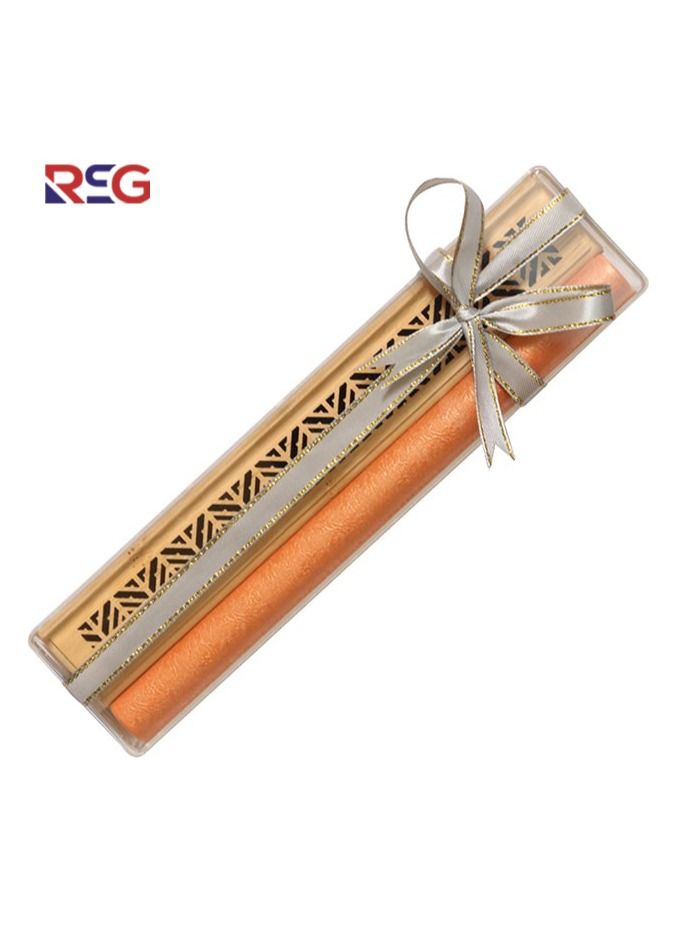 RSG – Oud Bakhoor Incense Sticks with Wooden Incense Oud Burner Mabkhara – A41 - Image 2