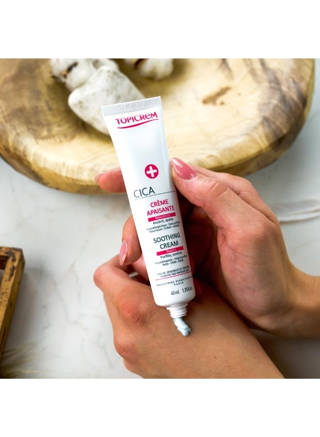 Topicrem Cica Soothing Cream 40ml - Image 3