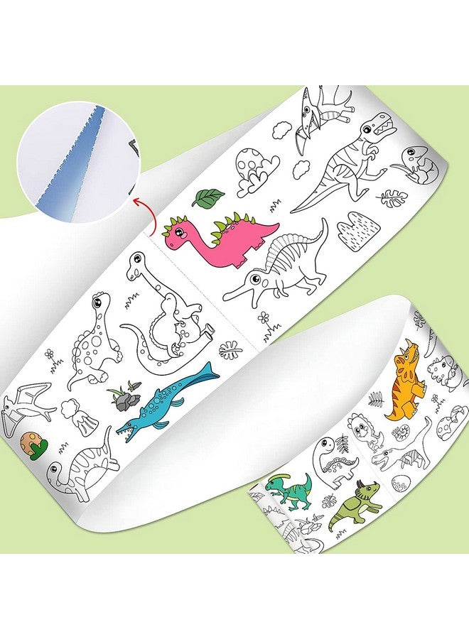KolorFish KolorFish Coloring Re-Stick Drawing Paper Roll for Kids, 118 x 12 Inch Large Coloring Poster for Toddlers, Art Paper Crafts Coloring Tablecloth Ideal Gift for Class Home Birthday Party (Alphanumeric) - Image 4