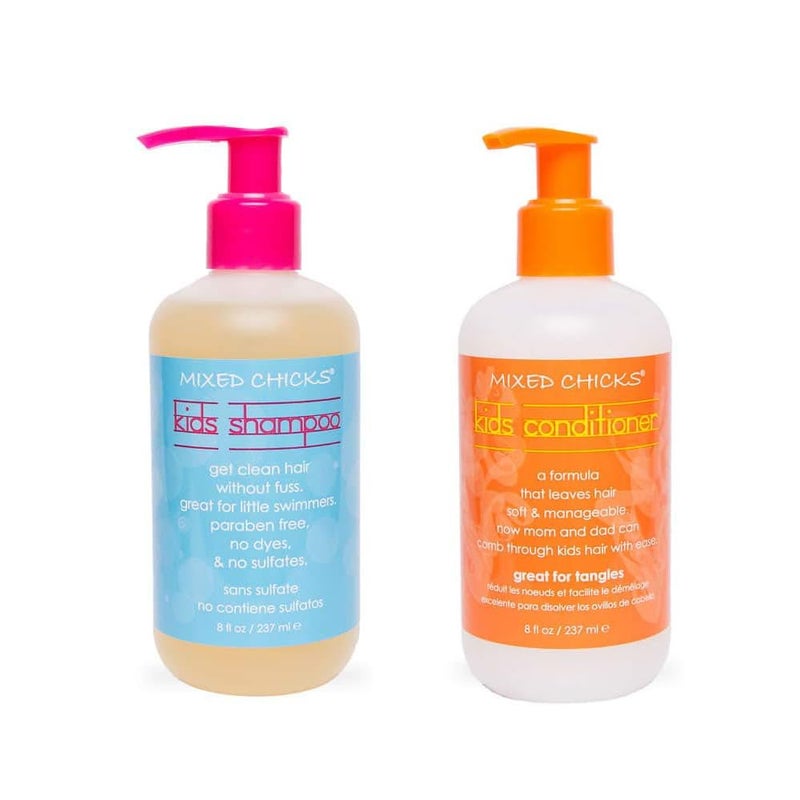 Mixed Chicks Gentle SulfateFree Kids Shampoo  Gentle Conditioner 8 fl oz Each