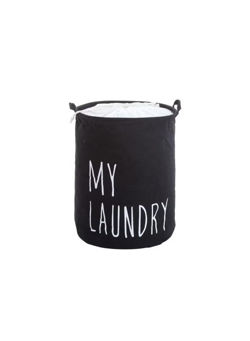 رولستيمي سلة غسيل مبتكرة متعددة الوظائف باللون الأسود/الأبيض/الأصفر - Image 1