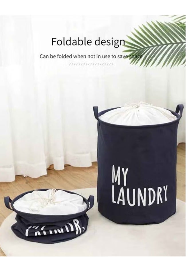 رولستيمي سلة غسيل مبتكرة متعددة الوظائف باللون الأسود/الأبيض/الأصفر - Image 3