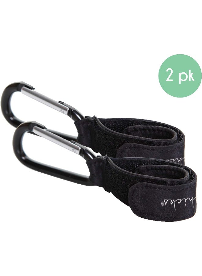 Little Chicks Stroller Hooks Clip Carabiner - Purse and Bag Hanger - 2 Pack - Model CK095 - Image 5