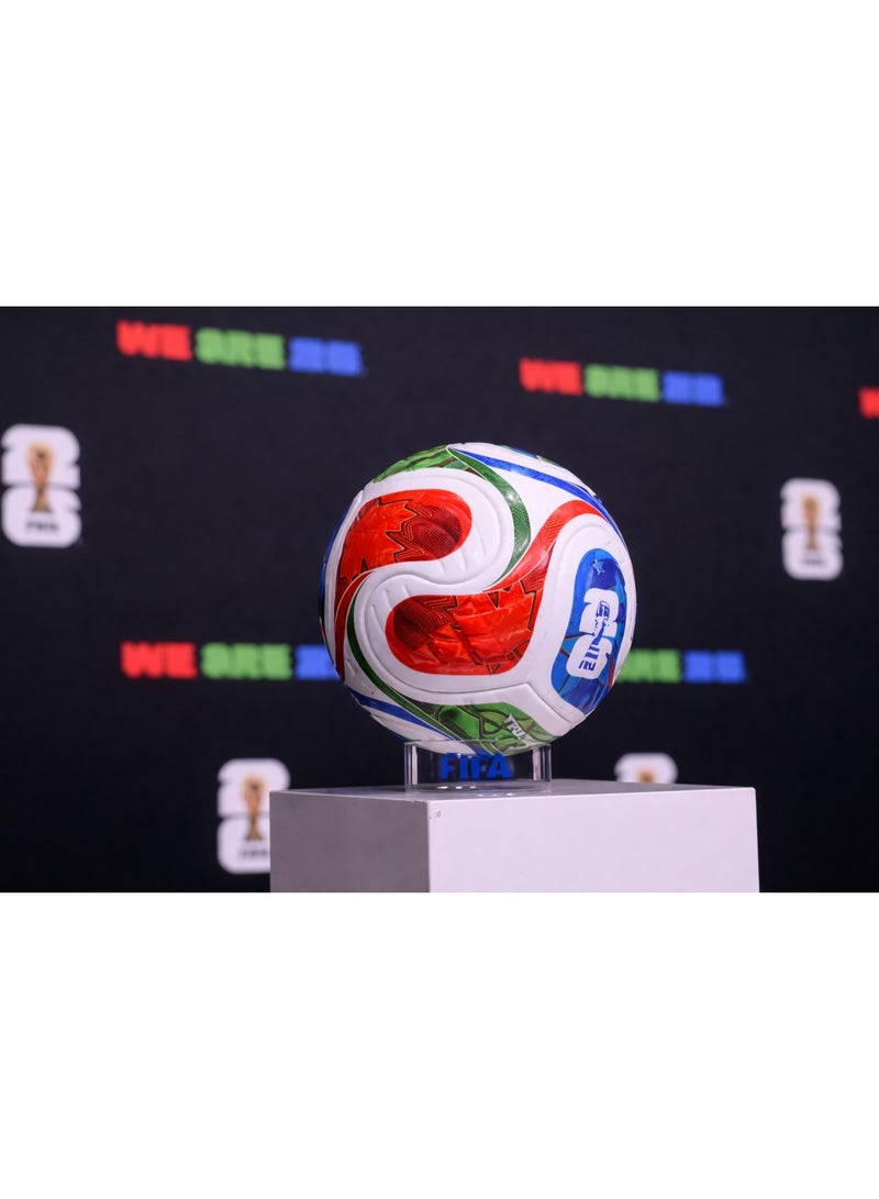 FIFA World Cup كرة قدم تدريبية بتصميم جديد، مقاس 5 - كرة تدريب كرة قدم داخلية وخارجية للملاعب والتدريب الاحترافي - Image 5