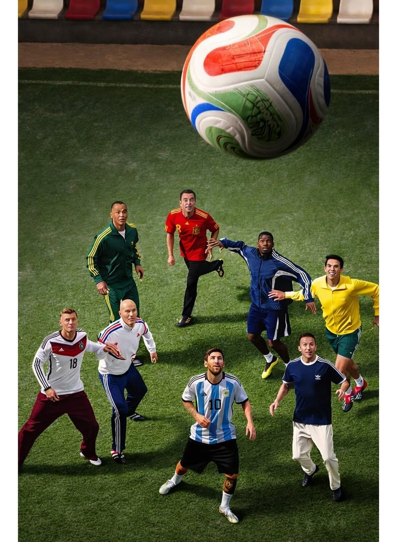 FIFA World Cup New Design Training Football Size 5 – Indoor & Outdoor Soccer Training Ball for Playground & Professional Practice - Image 4