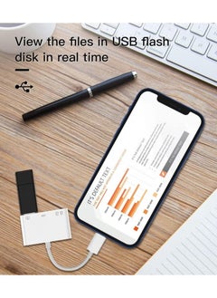 Generic Camera Micro SD TF Memory Card Reader Lightning Male to USB3.0 Female Adapter OTG Cable for Apple iPhone 11 12 Mini max pro xs xr x se2 7 8plus Ipad air A Connector Flash Stick Drive Splitter  - Image 4