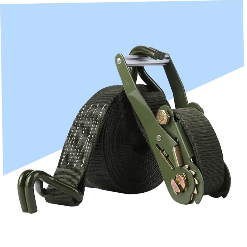 Heavy Duty 2 Inch Ratchet Tie Down Straps 6M 27000 Lbs Break Strength for Trucks Motorcycles Equipment - Image 5