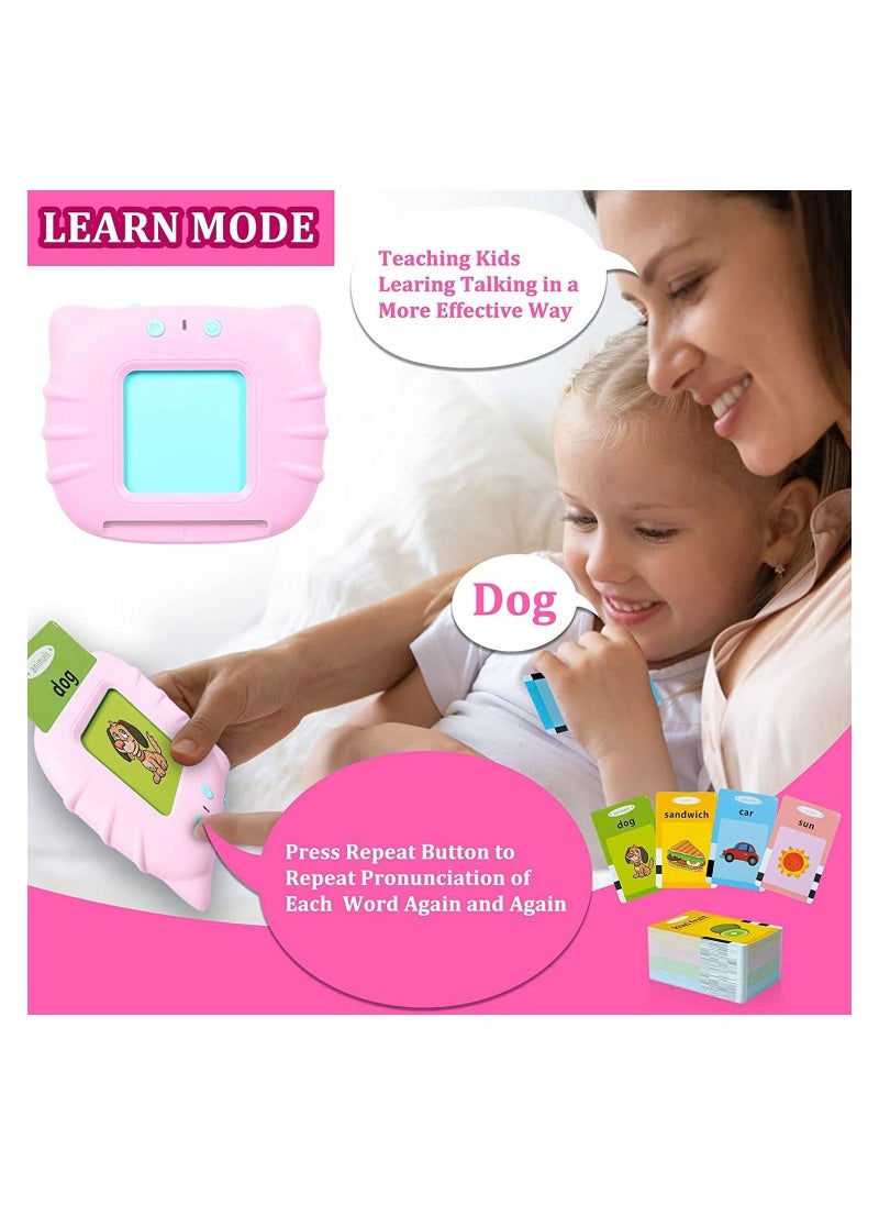 Talking Flash Cards Learning Toys for Toddlers 2 3 4 5 6 Years Old with Sound Effect, Toddler Toys for Girls and Boys, 224 Sight Words Learning and Pronunciation, Birthday - Image 4