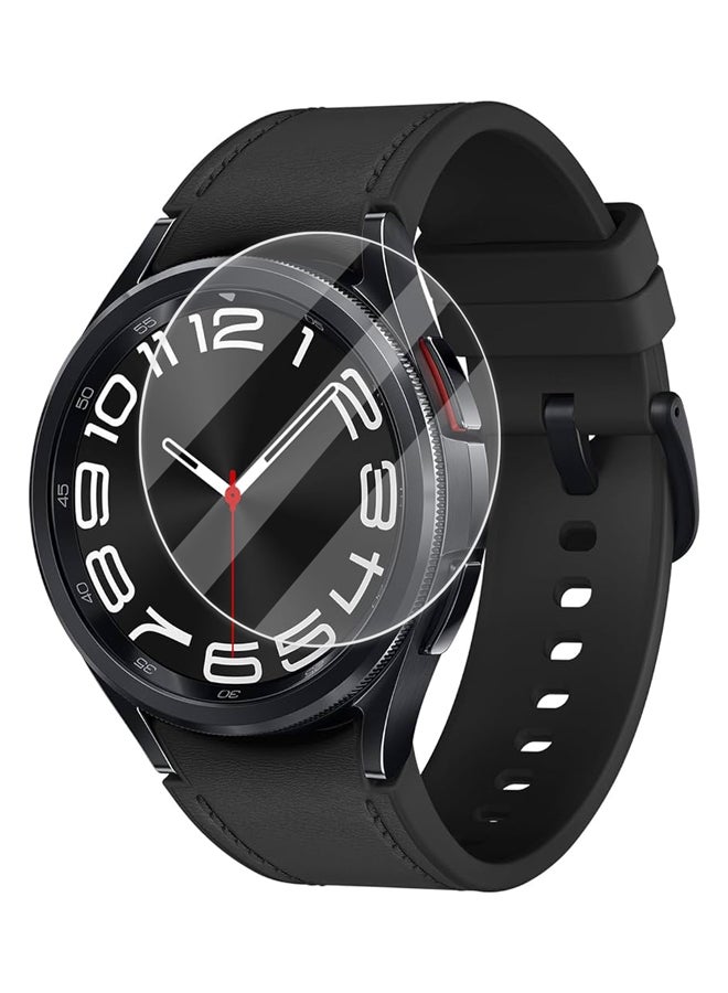 huanmate Premium Screen Protector For Samsung Galaxy Watch 6 Classic 43mm Clear