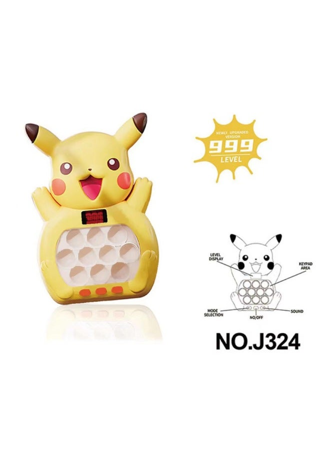 Speed Push Three-dimensional Hamster To Break Through The Game Machine To Decompress The Puzzle To Eliminate The Rodent Pioneer Educational Toys-Color:Rabbit Green Lcd Screen - Image 4