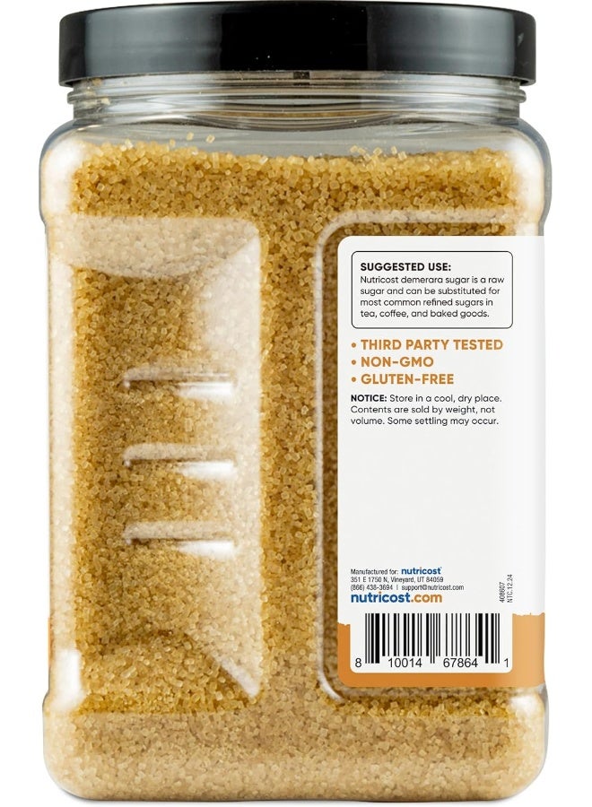 Nutricost Pantry Unrefined Demerara Sugar - Image 5