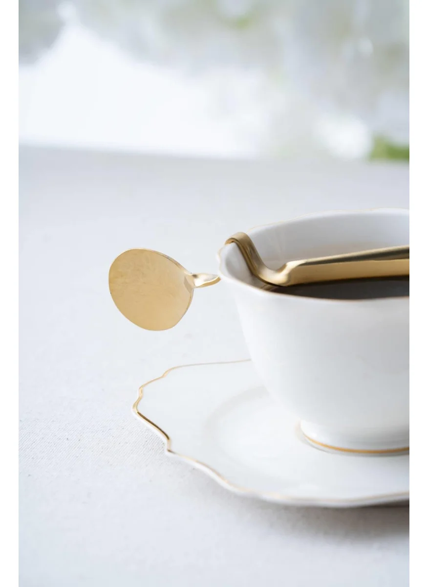 Acar Karat Moon 2 Piece Curved Steel Spoon - 16 cm