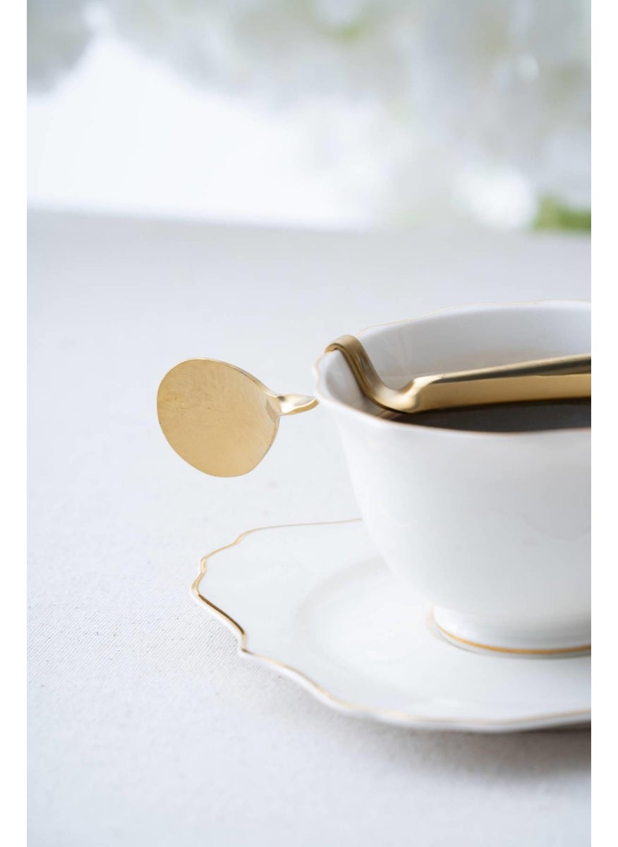 Acar - Karat Moon 2 Piece Curved Steel Spoon - 16 cm - Image 1