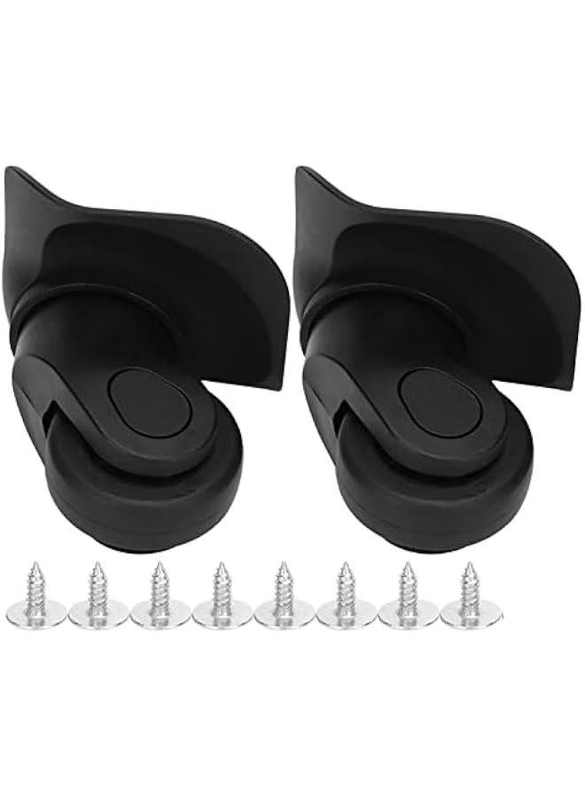1 Pair A03 Luggage Mute Wheel,Replacement Luggage Wheels, Durable Swivel Suitcase Wheel with Screw, Universal Luggage Replacement Trunk Wheels for Repair Replacement, Luggage Wheel Luggage Mute  - Image 1