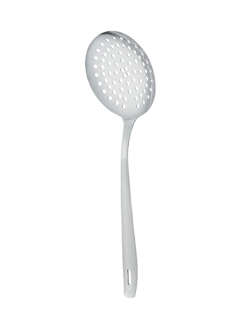 طقم توزيع متكون من مجموعة اواني المطبخ من الستانليس ستيل مع حامل 7 قطع - فضي - Image 4