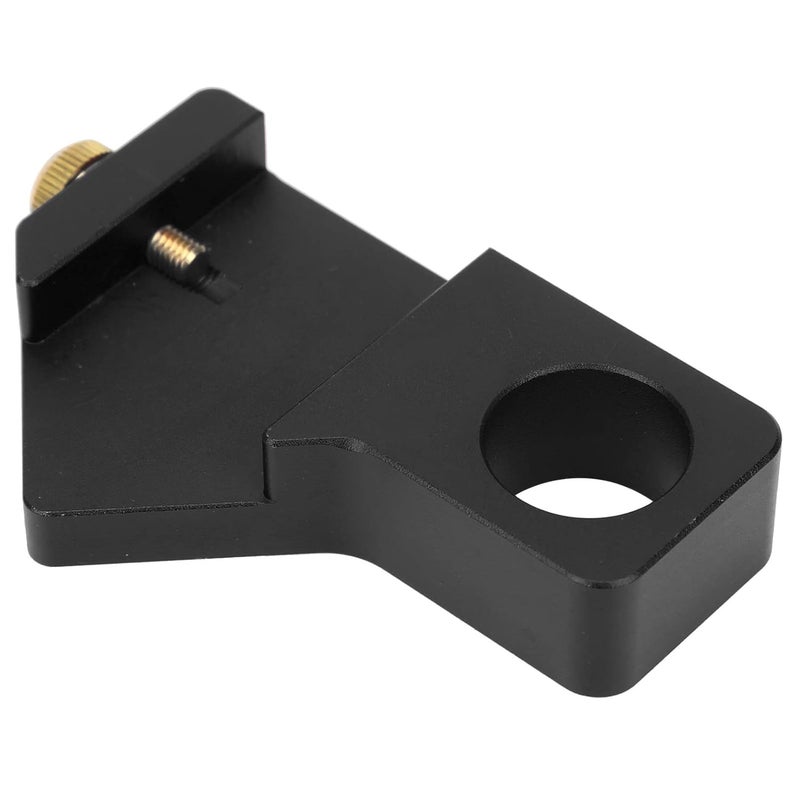 Woodworking Ruler Positioning Adjuster Scribing Locator General Purpose Limiter Fixing Block Aluminum Alloy Tool for Carpenters and DIY Woodworkers (Black) - Image 4