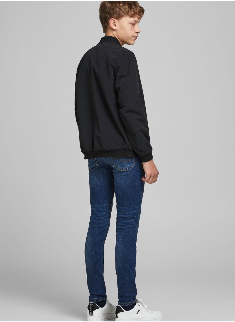 Jack & Jones Junior - Youth Essential Bomber Jacket - Image 1