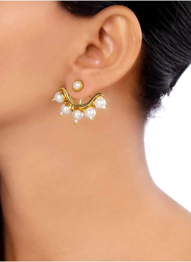 VOYLLA Blooming Beads Aztec Inspired Earrings