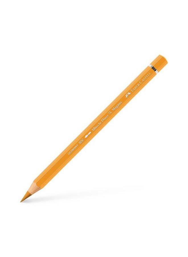 FABER-CASTELL - Long Wooden coloring pencil dark chrome yellow - Image 1