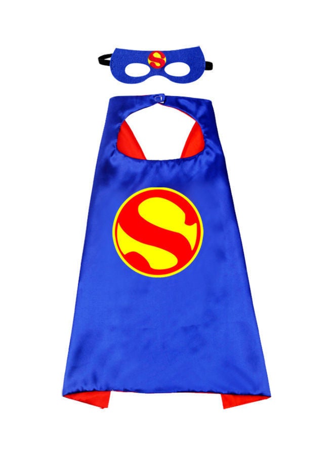 NIBEMINENT Superman Double Sided Cape And Mask Set 70*70cm - Image 2