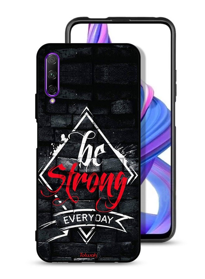 Tolwak Huawei Y9s Protective Case Cover Be Strong Every Day - Image 1