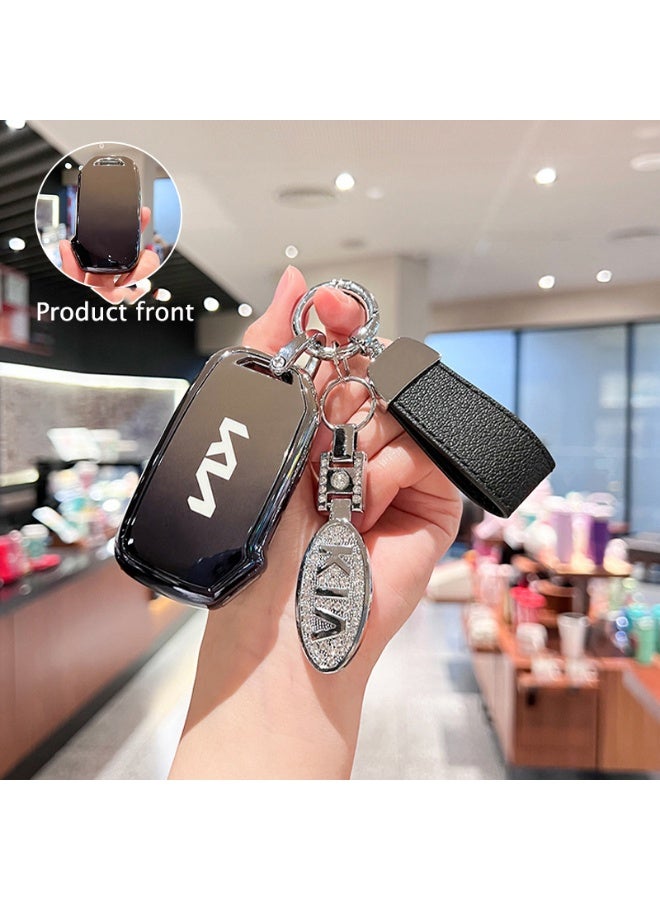 High End Cool Car Key Protection Cover Suitable For 2021 Kia K3 Intelligent Run K4 Yi Run K5 Kai Cool Ace Bag Kx3 Kx5 Ao Run K2Car Key Shell Case