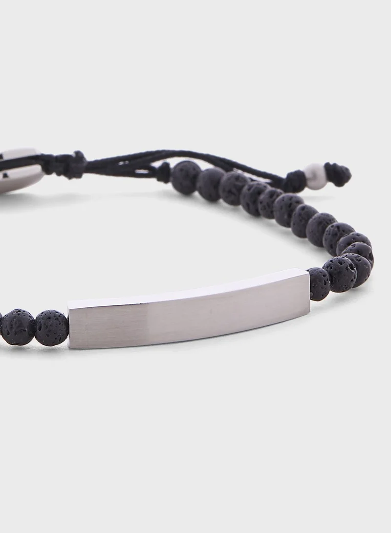 FOSSIL Beaded Adjustable Bracelet