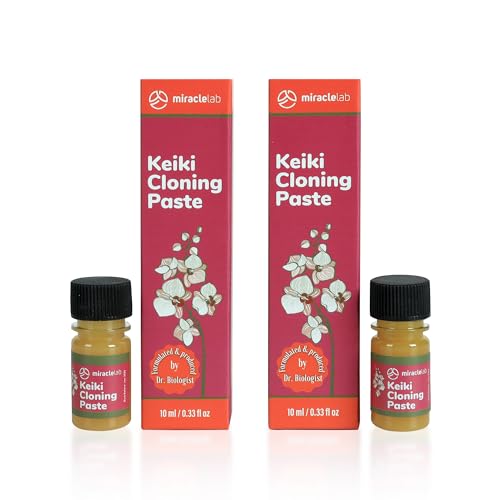 Miracle Lab Keiki Cloning Paste - Special Cytokinin Formula Gives a New Baby Orchid (Keiki) in Weeks - Can Be Used on All Kinds of Orchids and Also House Plants (2 Pack) - Image 1