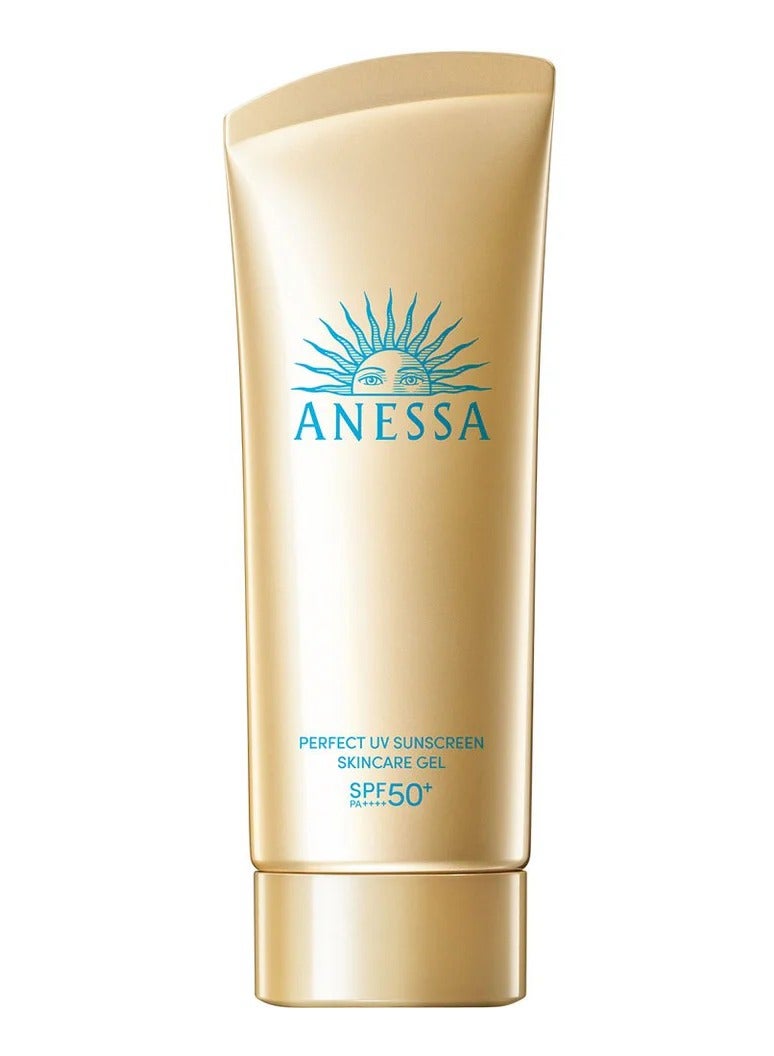 Anessa Perfect UV Sunscreen Skincare Gel SPF50+ / PA+++, Strong UV Protection / Best Facial Gel Sunscreen Sunblock in Japan,90ml - Image 1
