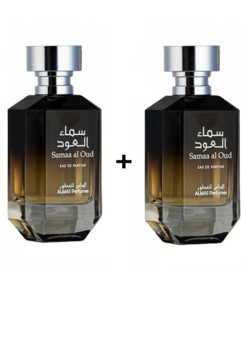 AL MAS Sama Al Oud 2 pieces 100 ml Eau de Parfum 