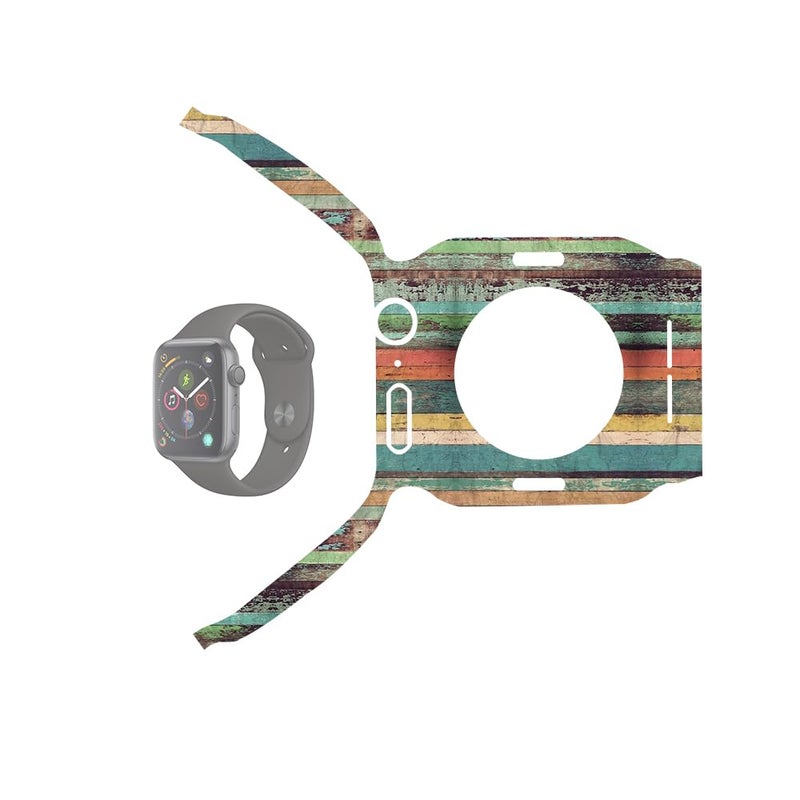 90STETHIX - متوافق مع ساعة آبل iWatch Series 4 (44mm) - غلاف ساعة / ملصق فينيل (107) - Image 1