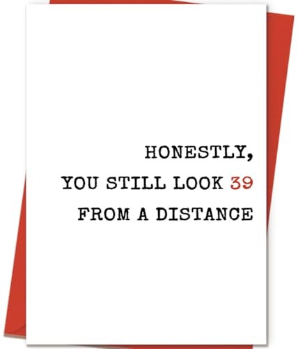 ICOOLYI Funny 40th Birthday Card – 40 Year Old Birthday Gift for Women and Men, Happy 40th Decorations - Image 1