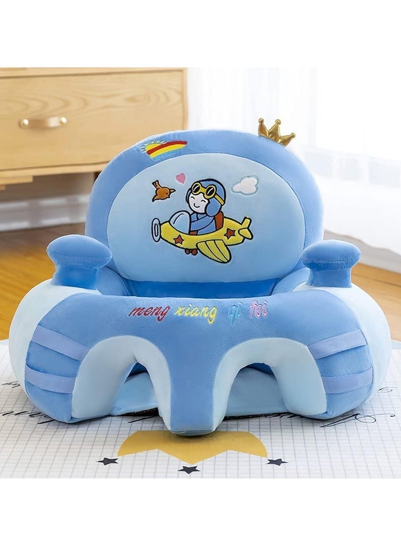 Captaintech Baby Sofa Learn Sitting Feeding Chair Nursery Support Seat Pillow Protector Plush Cushion Infant Sitting Chair Baby Support Seat Bed Plush Toys - Image 5