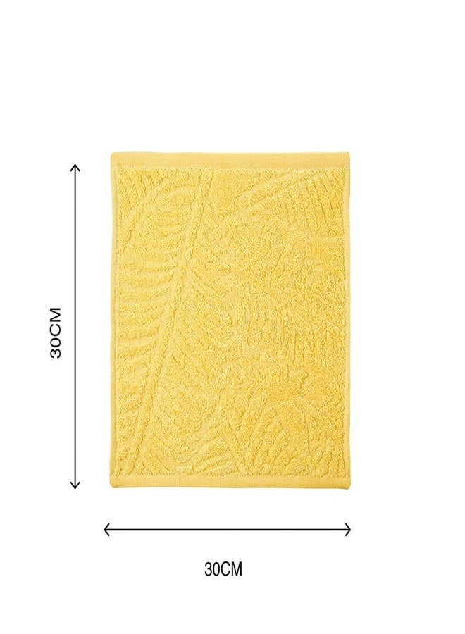 MUSA Banana Face Towels | 400 GSM | Terry Face Towel Set of 4 with Free Bag | Super Soft & Ultra Absorbent Towels for Facewash | Face Towel for Women, Men (Golden Sunshine) - Image 4