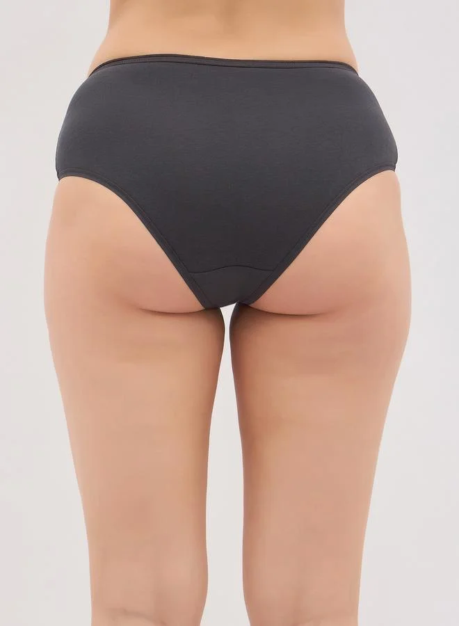 Clovia Clovia Pack of 3 - Solid Mid Rise Hipster Briefs