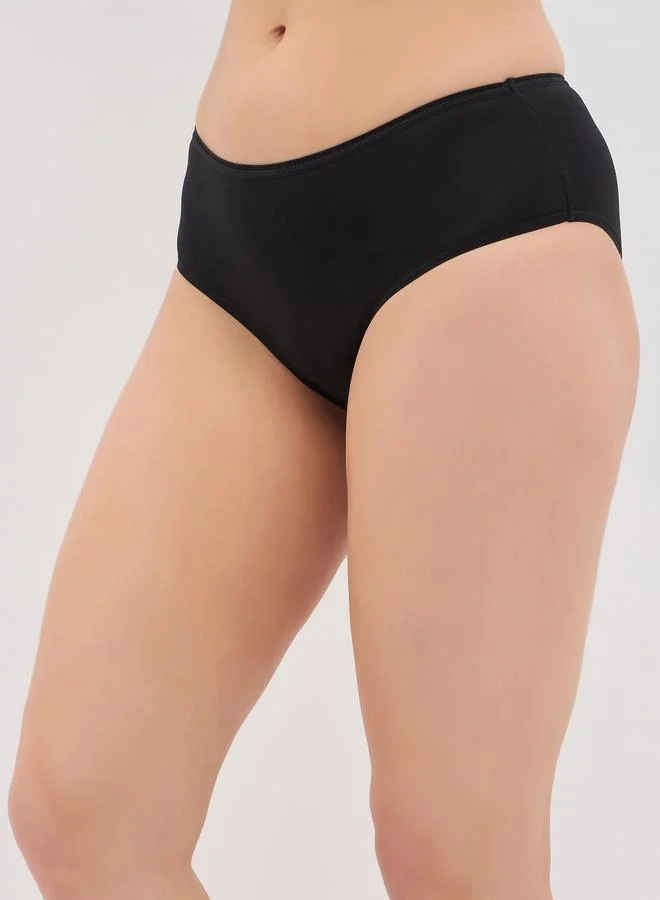 Clovia Clovia Pack of 3 - Solid Mid Rise Hipster Briefs