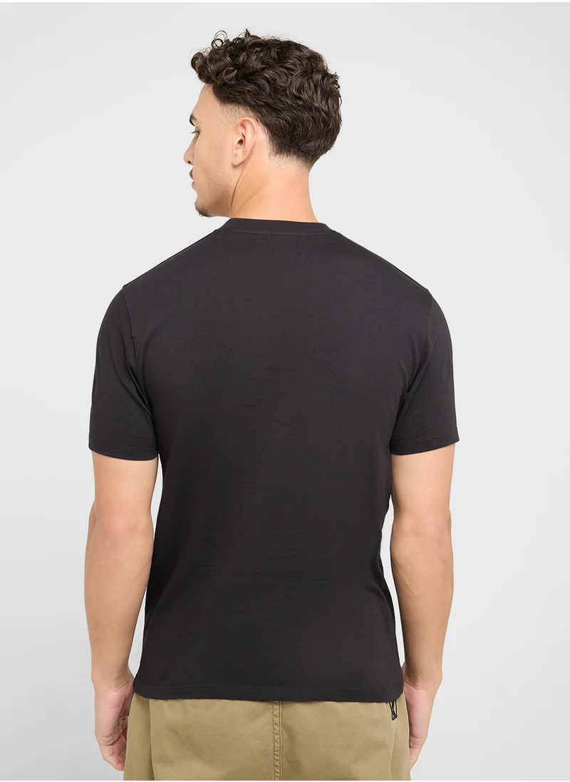 سفنتي فايف بيسيكس Printed T-Shirt