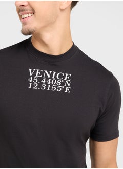 Seventy Five Basics Printed T-Shirt  - Image 3