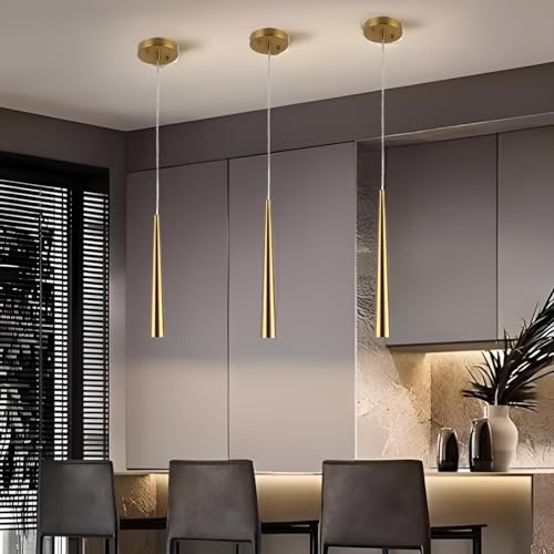 FILLISKA® Luxurious Hanging/Pendant Light, Warmwhite Light (Antique Gold-083) - Image 2