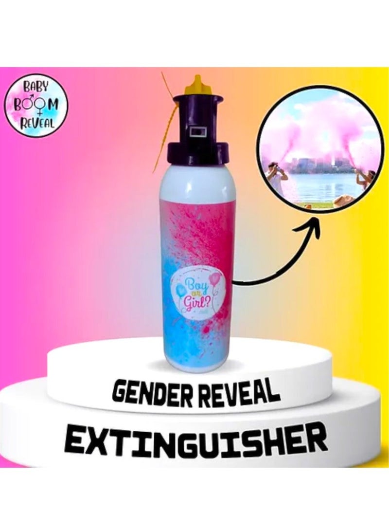 Toy Box Gender Reveal Powder Spray Extinguisher For Baby Shower 100 gm Blue - Image 5