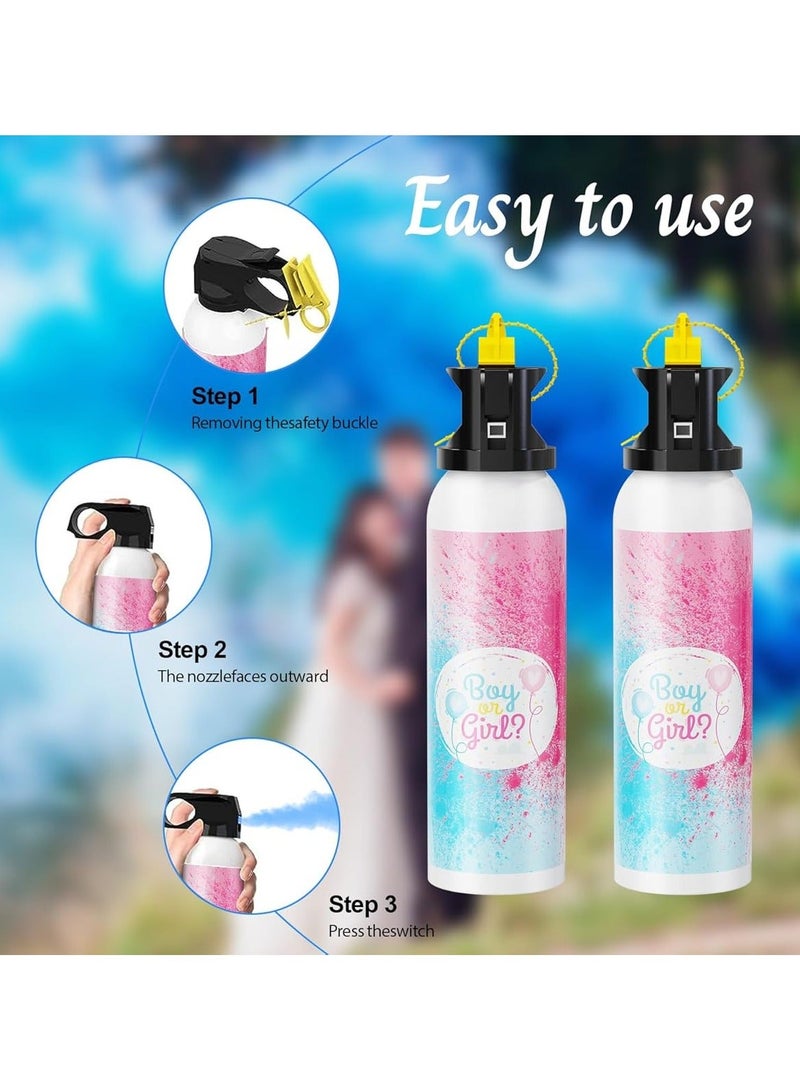 Toy Box Gender Reveal Powder Spray Extinguisher For Baby Shower 100 gm Blue - Image 4