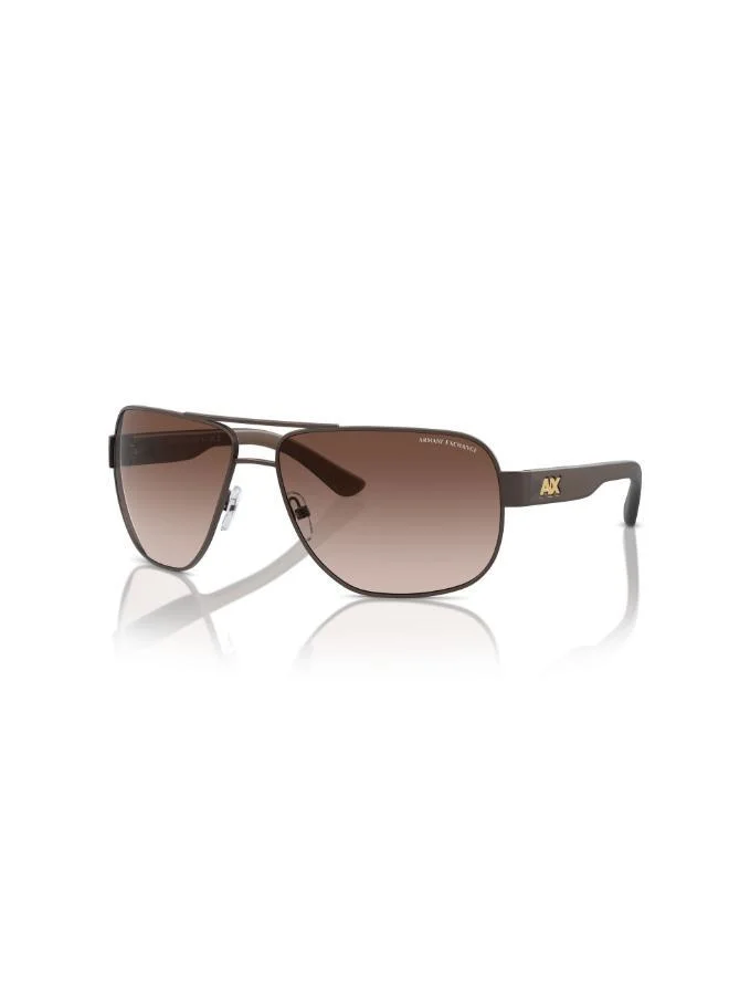 Armani Exchange 0Ax2012S Aviator Sunglasses