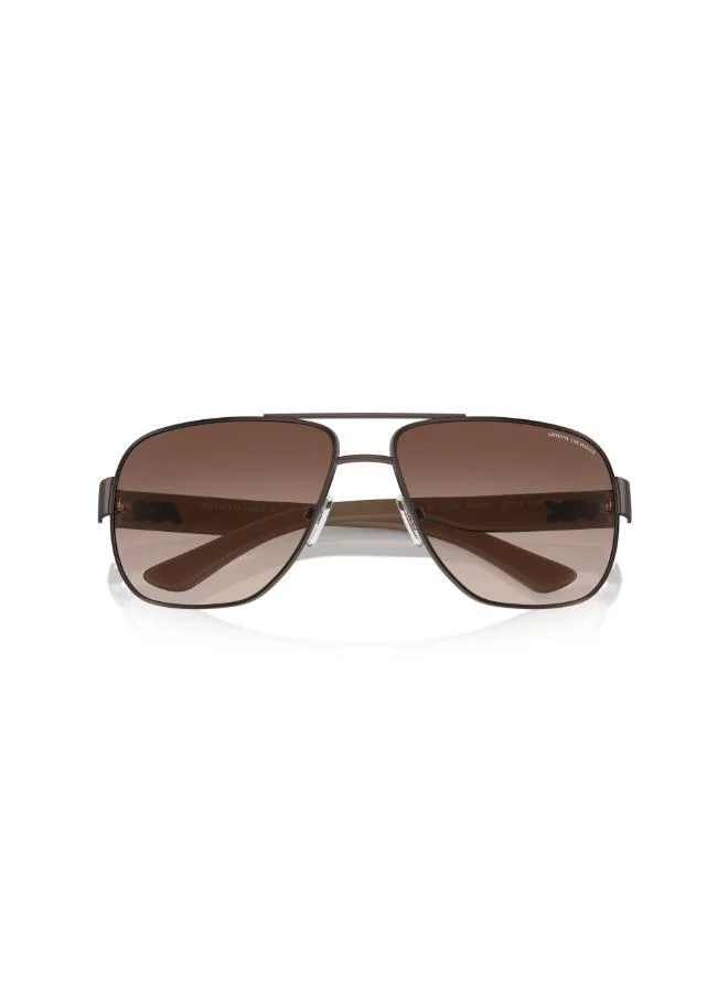 Armani Exchange 0Ax2012S Aviator Sunglasses